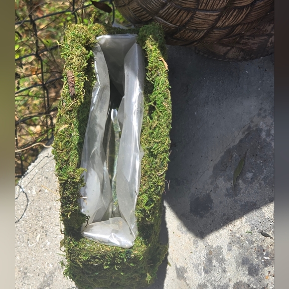 NWT 8.8" Decorative Moss Purse by Ashland - Picture 6 of 8